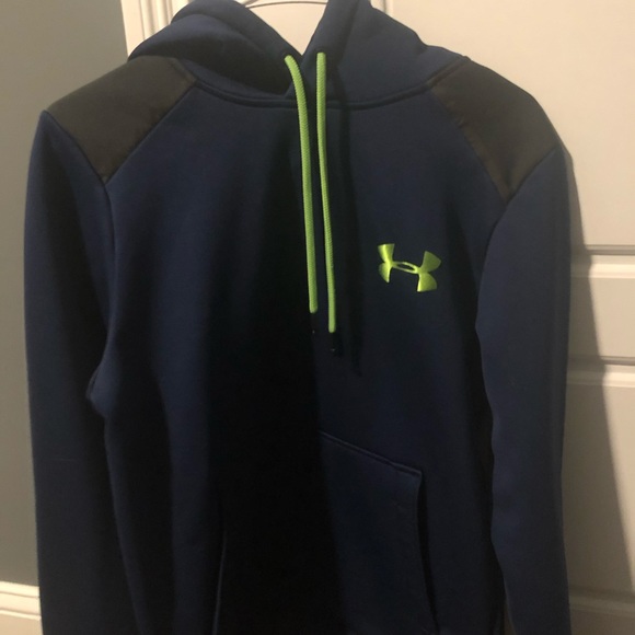 Under Armour Navy Hoodie size Small - Picture 1 of 3